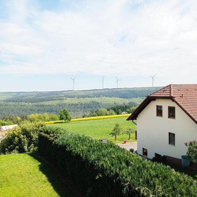 Ferienwohnung Zur Schoenen Aussicht Buchen  Kültér fotó